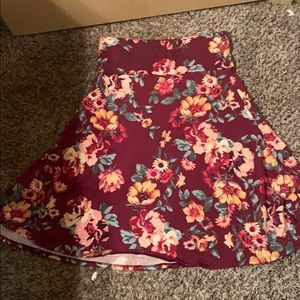 Floral skirt
